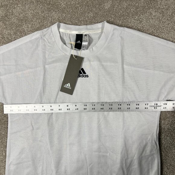 Adidas Womens S White Performance Moisture Absorbing Short-Sleeve T-Shirt NWT - Picture 6 of 6